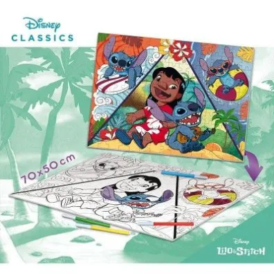 Puzzle 150 el. MaxiFloor Lilo&Stitch Lisciani