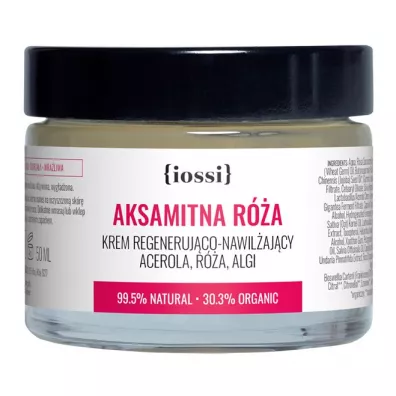 Iossi Aksamitna Ra krem do twarzy regenerujco-nawilajcy acerola, ra, algi 50 ml