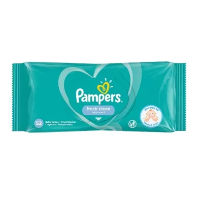 Pampers Chusteczki dla niemowlt Fresh Clean 52 szt.