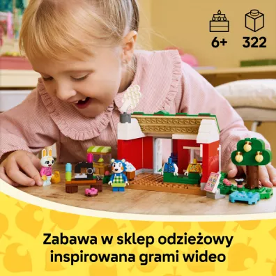 LEGO Animal Crossing Able Sisters i sklep odzie�owy 77055