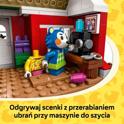 LEGO Animal Crossing Able Sisters i sklep odzie�owy 77055