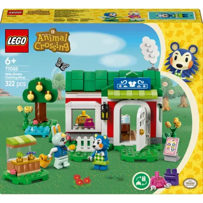 LEGO Animal Crossing Able Sisters i sklep odzie�owy 77055