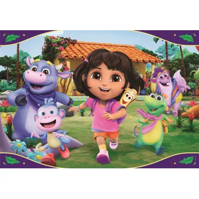 Puzzle 24 el. Maxi SuperColor. Dora Clementoni