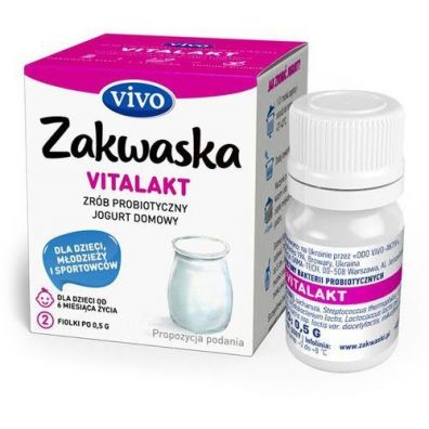 Zakwaska Vivo Zakwaska vitalakt 2 fiolki