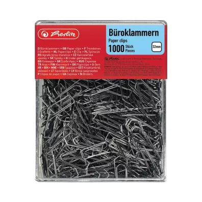 Herlitz Spinacze metalowe 32mm
