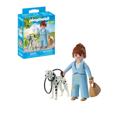 Playmobil My Life Kobieta z dalmaty�czykiem 71736