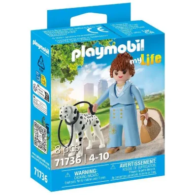 Playmobil My Life Kobieta z dalmaty�czykiem 71736