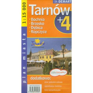 Plan Miasta Tarnw +4 1:15 000 DEMART