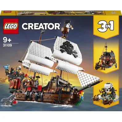 LEGO Creator 3 w 1 Statek piracki 31109