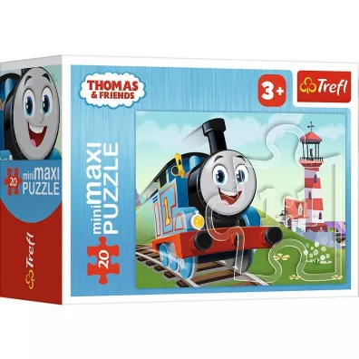 Puzzle 20 el. miniMAXI Z Tomkiem jest weso�o 1 Trefl