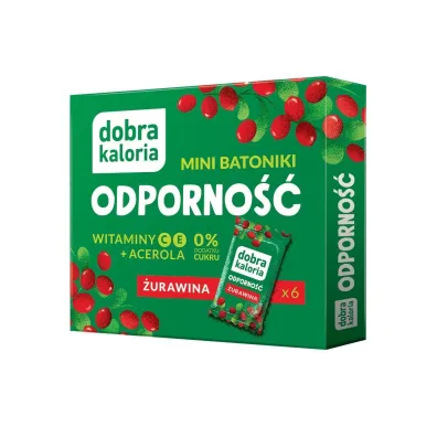 Dobra Kaloria Mini batoniki Odporno�� 6 x 17 g