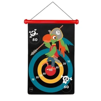 Gra Rzutki magnetyczne Piraci Scratch rozmiar L