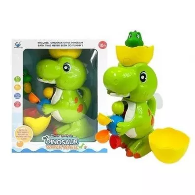 K�pielowy dinozaur m�ynek tryskaj�cy wod� LeanToys