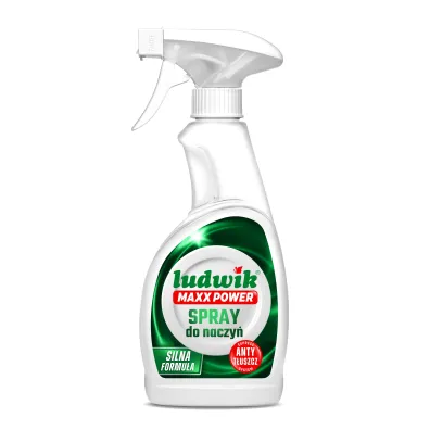 Ludwik Max Power Spray do mycia naczy� (uszkodzone opakowanie) 400 ml