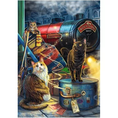 Puzzle 1000 el. Ekspres czarownic Trefl