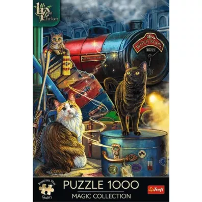 Puzzle 1000 el. Ekspres czarownic Trefl