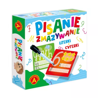 Pisanie-zmazywanie. Literki, cyferki Alexander