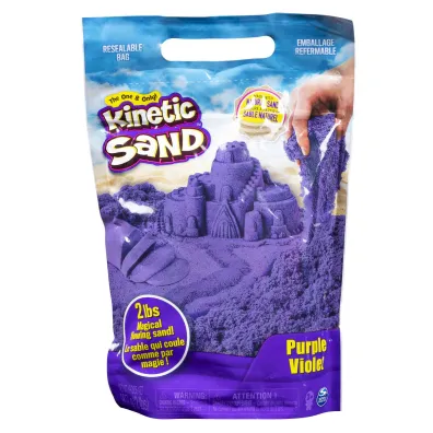Piasek kinetyczny Kinetic Sand Fioletowy 900g Spin Master