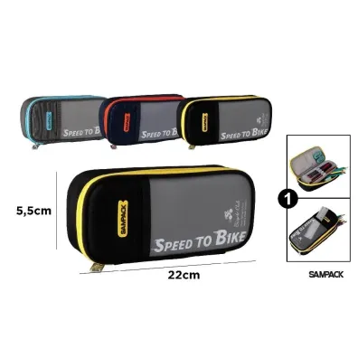 Sampack Pi�rnik z klapk� i kieszonk� zewn�trzn� MIX