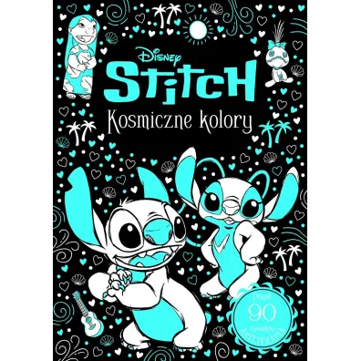 Arteterapia. Kosmiczne kolory. Disney Stitch