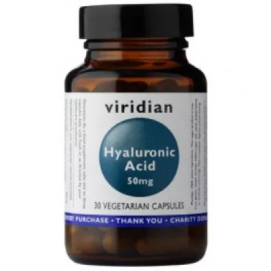 Viridian Kwas hialuronowy 50 mg 30 kaps.