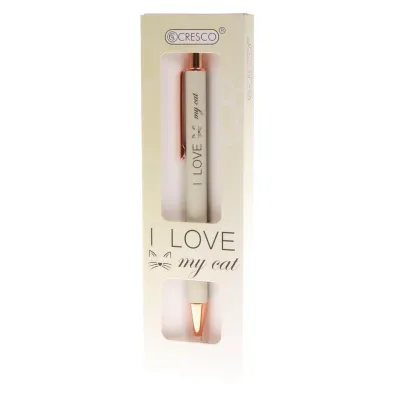 Cresco D�ugopis I Love My Cat w etui