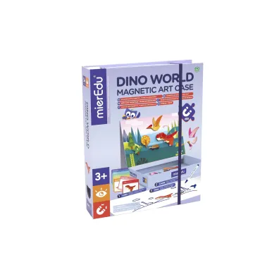 Puzzle magnetyczne Art Case �wiat Dinozaur�w mierEdu