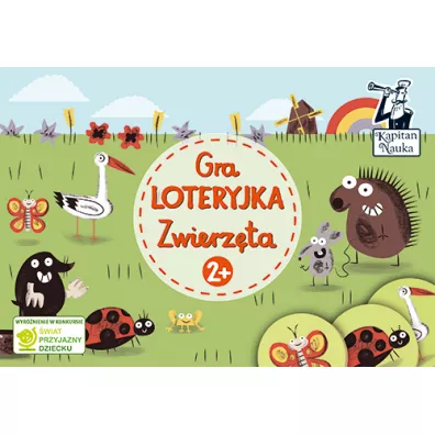 Kapitan Nauka. Gra Loteryjka. Zwierzta. 2+ Edgard