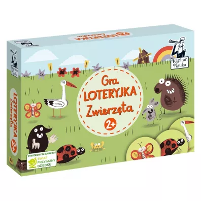 Kapitan Nauka. Gra Loteryjka. Zwierzta. 2+ Edgard