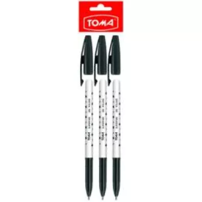 Toma D�ugopis Superfine czarny 3 szt.
