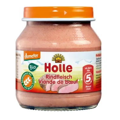 Holle Mi�so wo�owina bezglutenowe od 5 miesi�ca Demeter 125 g Bio