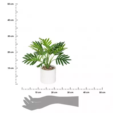 Atmosphera Sztuczna palma w doniczce 29 cm Zielony