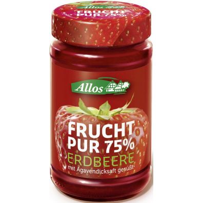 Allos Mus truskawkowy (75 % owoców) 250 g Bio