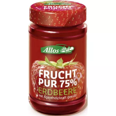 Allos Mus truskawkowy (75 % owocw) 250 g Bio