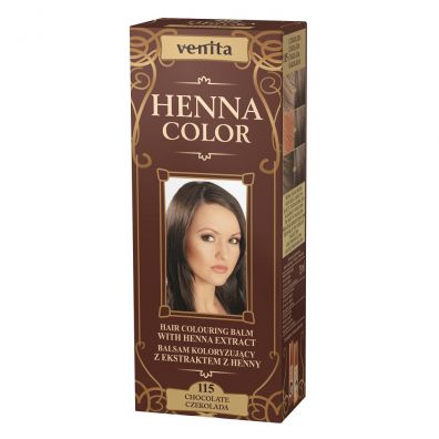 Venita Henna Color balsam koloryzujący z ekstraktem z henny 115 Czekolada 75 ml