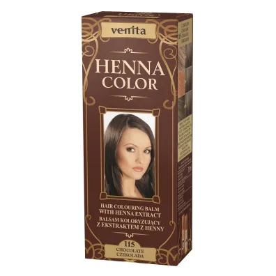 Venita Henna Color balsam koloryzuj�cy z ekstraktem z henny 115 Czekolada 75 ml