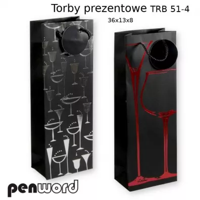 Penword Torebka prezentowa mix 36x13x8cm