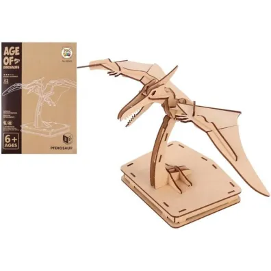 Puzzle drewniane 3D Dinozaur Pterozaur Pro Kids
