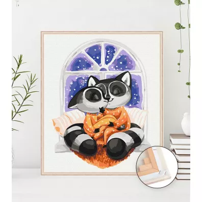 Twoje Hobby Malowanie po numerach - U�ciski 40x50cm