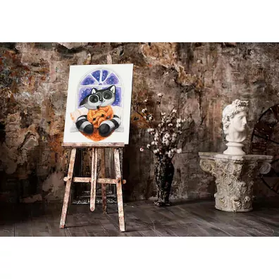 Twoje Hobby Malowanie po numerach - U�ciski 40x50cm