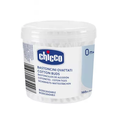 Chicco Patyczki do uszu 160 szt.
