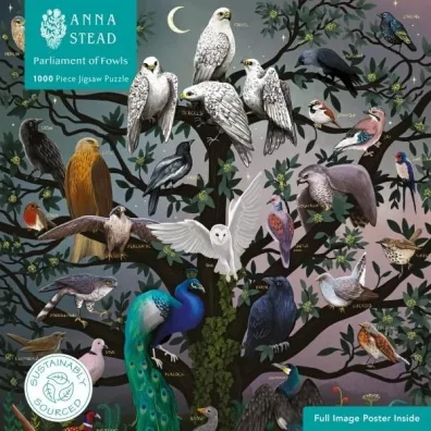 Puzzle 1000 Ptactwo Anna Stead Flame Tree