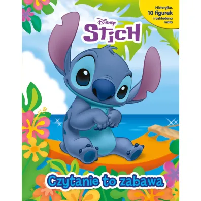 Czytanie to zabawa. Disney Stitch - Aline  Lemay