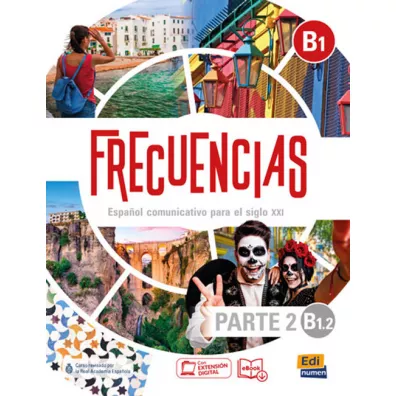 Frecuencias B1.2. Podr�cznik + Podr�cznik w wersji cyfrowej - Manuel Rosales, Mar�a Sabas
