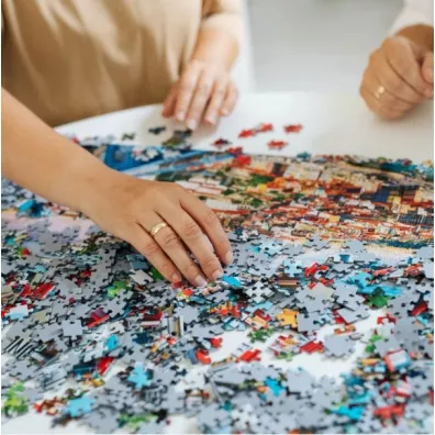 Puzzle 1000 Malownicza alpejska wioska TREFL