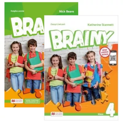 Pakiet Brainy. Klasa 4. Ksi��ka ucznia oraz zeszyt �wicze�. J�zyk angielski. Szko�a podstawowa - Nick Beare