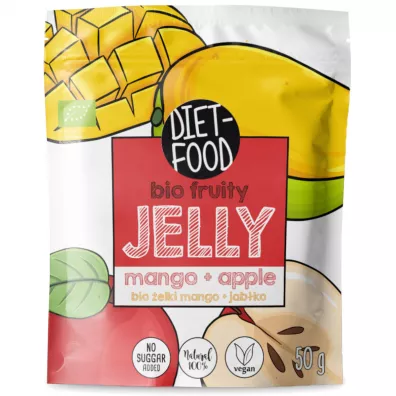 Diet-Food elki mango, jabko 50 g Bio