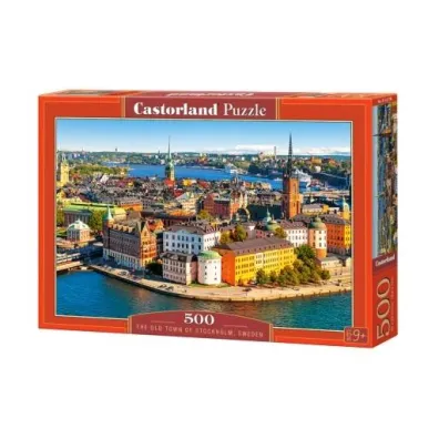 Puzzle 500 el. Sztokholm Stare Miasto Castorland