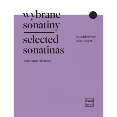 Wybrane sonatiny na fortepian z.1 - Adam Rieger, Jan Hoffman