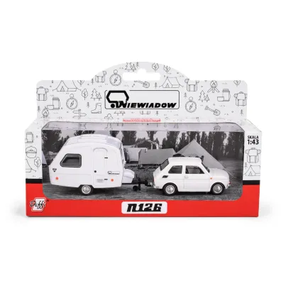 AUTO OSOB MET FIAT 126P KAMPING BIA Daffi